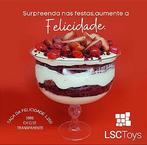 TACA ACRILICA DA FELICIDADE 1.250ml