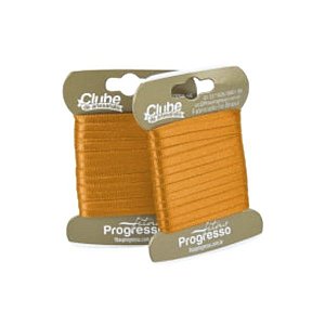 FITA CETIM DUPLO 038 AMARELO OURO 4MMX10MT