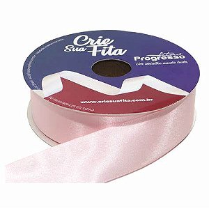 FITA CETIM SIMPLES 206 ROSA CLARO 30MMX50MT