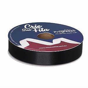 FITA CETIM SIMPLES 219 PRETO 22MMX50MT COM IMPRESSAO