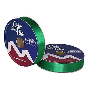 FITA CETIM SIMPLES 217 VERDE BANDEIRA 22MMX50MT