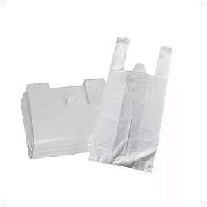 SACOLA 50X60 BRANCA CX C/500 UND