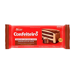 CHOCOLATE CONFEITEIRO AO LEITE BARRA 1,010KG
