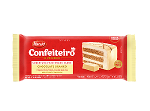 CHOCOLATE CONFEITEIRO BRANCO BARRA 1,010KG