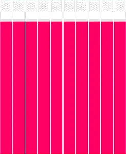 PULSEIRA P/ EVENTOS PINK NEON C/40 245x20mm