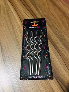 VELA ESPIRAL DOURADA