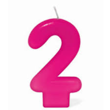 VELA ROSA NUMERO 2