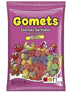 BALA JUJUBA DORI GOMETS AMERICANA FRUTAS 700GR