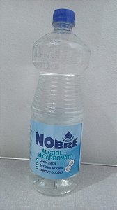 ALCOOL LIQUIDO NOBRE+BICARBONATO 1 LITRO