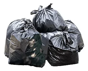 SACO LIXO PRETO 150LTS 90X92 0,10 PAC COM 1KG