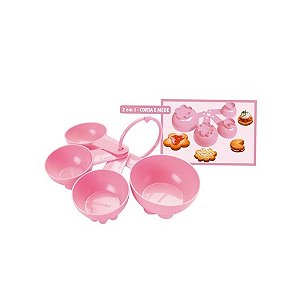 KIT MEDIDAS FORMECORT 4 PECAS CORTA E MEDE