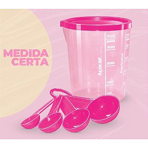 KIT MEDIDA CERTA ROSA DONA COTTA 400ML UNIDADE