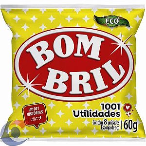 ESPONJA BOMBRIL ACO 60GRS PCT C/ 8UNIDADES
