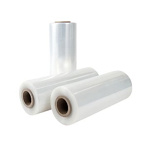FILME STRETCH MANUAL 500MM X 0,025MM 4KG ROLO PARA EMBALAR