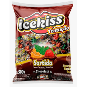 BALA ICEKISS TENTACAO SORTIDA 500GR