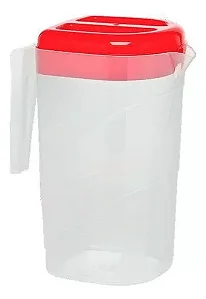 JARRA PLAST QUADRADA 2LTS COM TAMPA JAGUAR