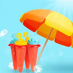 FORMA SORVETE GUARDA CHUVA C/4