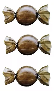 EMBALAGEM TRUFA OURO RICO 15X16 C/100 UND