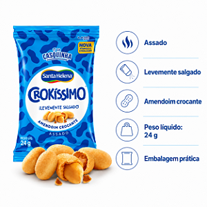 AMENDOIM CROKISSIMO ASSADO 24G