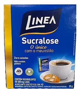 ADOACANTE SUCRALOSE LINEA EM PO 25GRS CX C/50 SACHES