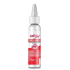 CORANTE SOFTGEL VERMELHO MORANGO INTENSO 25GR