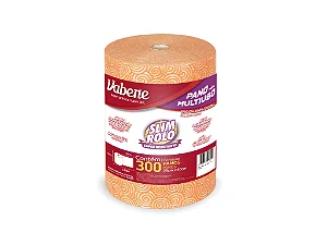 PANO MULTIUSO SLIM 40X28CM LARANJA 300 PANOS 35GRS