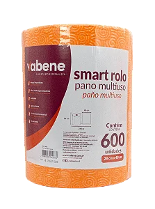 PANO MULTIUSO SMART 28CMX40 LARANJA C/600 UND