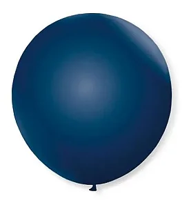BALAO LISO N.7 AZUL PETROLEO C/50 UND