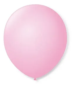 BALAO LISO N.7 ROSA BABY C/50 UND