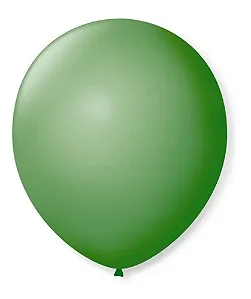 BALAO LISO N.7 VERDE BANDEIRA C/50 UND