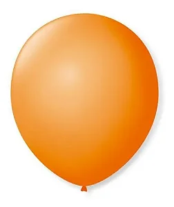 BALAO LISO N.7 LARANJA MANDARIM C/50 UND
