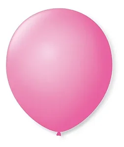 BALAO LISO N.7 ROSA TUTI FRUTI C/50 UND