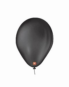 BALAO LISO 7 REDONDO PRETO EBANO PCT C/50 UNIDADES
