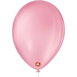 BALAO LISO 9 REDONDO TUTTI FRUTI PCT C/50 UNIDADES