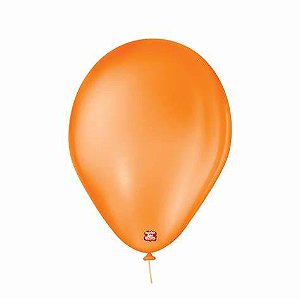 BALAO LISO 7 REDONDO LARANJA MANDARIM PCT C/50 UNIDADES