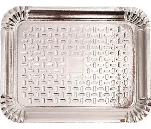 BANDEJA LAMINADA N.5 PRATA 33X40CM FESTCOLOR