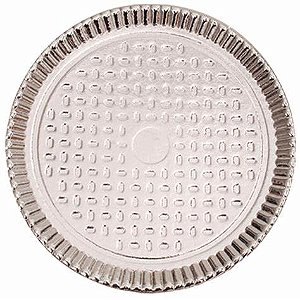 PRATO ALUMINIZADO LAMINADO PRATA N7 35,5CM