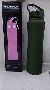 GARRAFA TERMICA 750 ML VACUM CUP VARIAS CORES UNIDADE