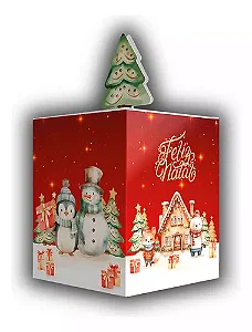 CAIXA POP UP P/ DOCES NATAL ENCANTADO C/10 UNIDADES