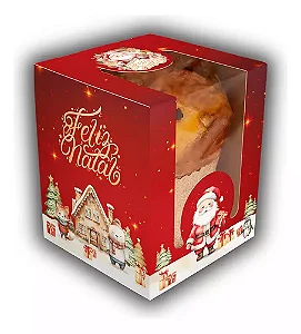 CAIXA CLASSIC PANETONE NATAL ENCANTADO C/5 UNIDADES