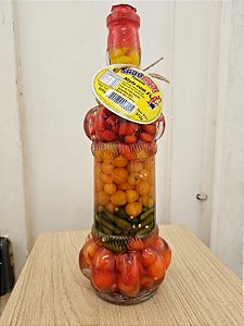 GARRAFA INDIANA COM PIMENTA MISTA