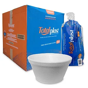 POTE TERMICO ISOPOR 240ML PACOTE C/20