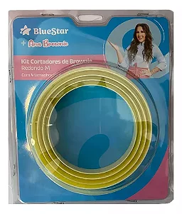 KIT CORTADORES BROWNIE REDONDO M C/4