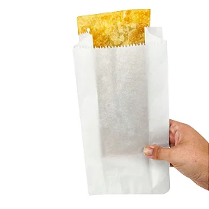 SACO PAPEL 100% BRANCO MONO 3KG C/500 UND 15x32cm