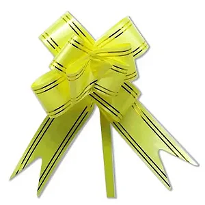 LACO PRONTO 25X12 AMARELO COM PRATA C/10