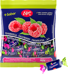 BALA MASTIGAVEL FRAMBOESA 500GR