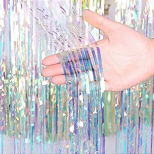 CORTINA METALIZADA FRUTA COR 100X200 CM