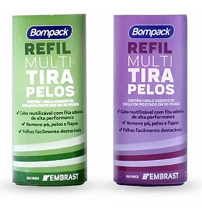 REFIL ROLO ADESIVO TIRA PELOS C/30