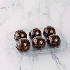 BLISTER PARA DOCES/BRIGADEIROS C/6 CAVIDADES C/10