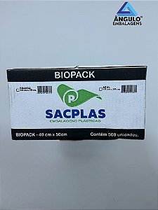 SACOLA 40X50 BRANCA CX C/500